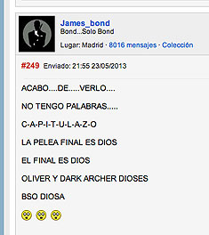 Reacción típica al ver el último episodio, vista en Vandal.net