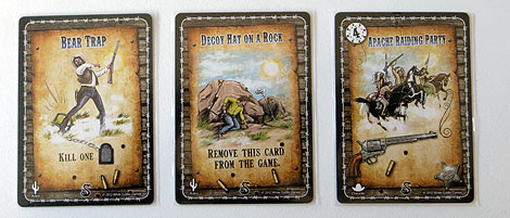 Algunas de las cartas de emboscada