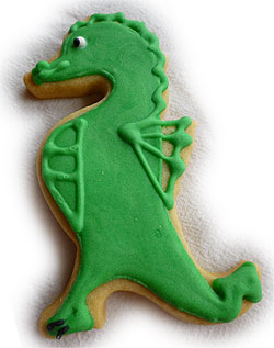 Dragón fácil de derrotar: a mordiscos