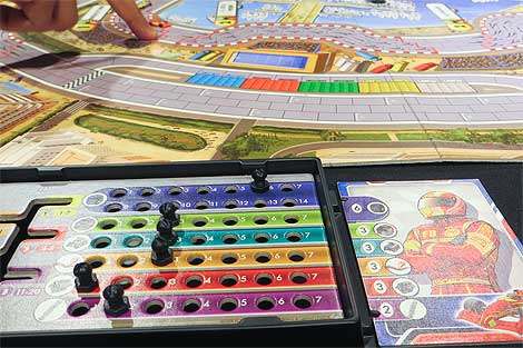 Control del bólido en el Fórmula Dé. Más bonito pero más azaroso