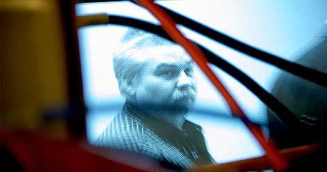 Su imagen fue constante durante la investigación y el juicio