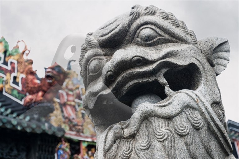 Detalle (solo uno) de la Clan Chen Academy