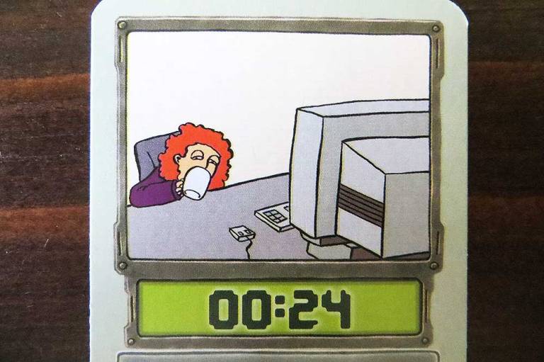 Mitad de la jornada laboral. ¿Quién no se siente identificado con esta imagen?