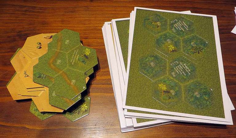 Las losetas extra fueron un premio del kickstarter. Necesario para dar más vidilla.