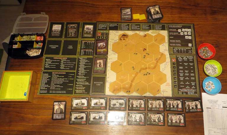 El despliegue requiere espacio para no agobiarse.