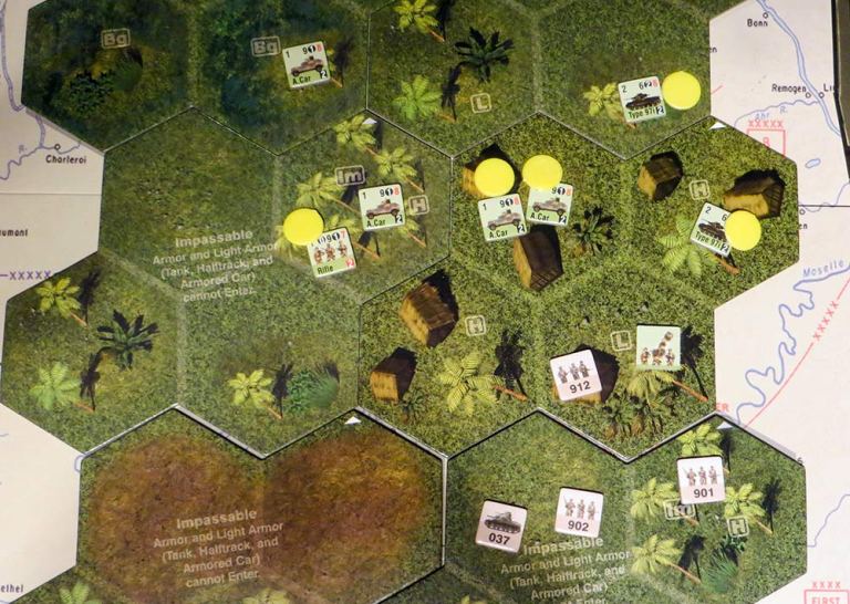 Camo cada unidad debe completar la secuencia movimiento+ataque, mejor marcarlos