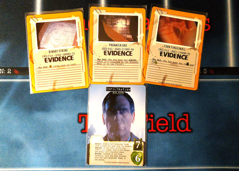 The End (uno de ellos, hay ocho), con las evidencias que le añaden algún efecto extra