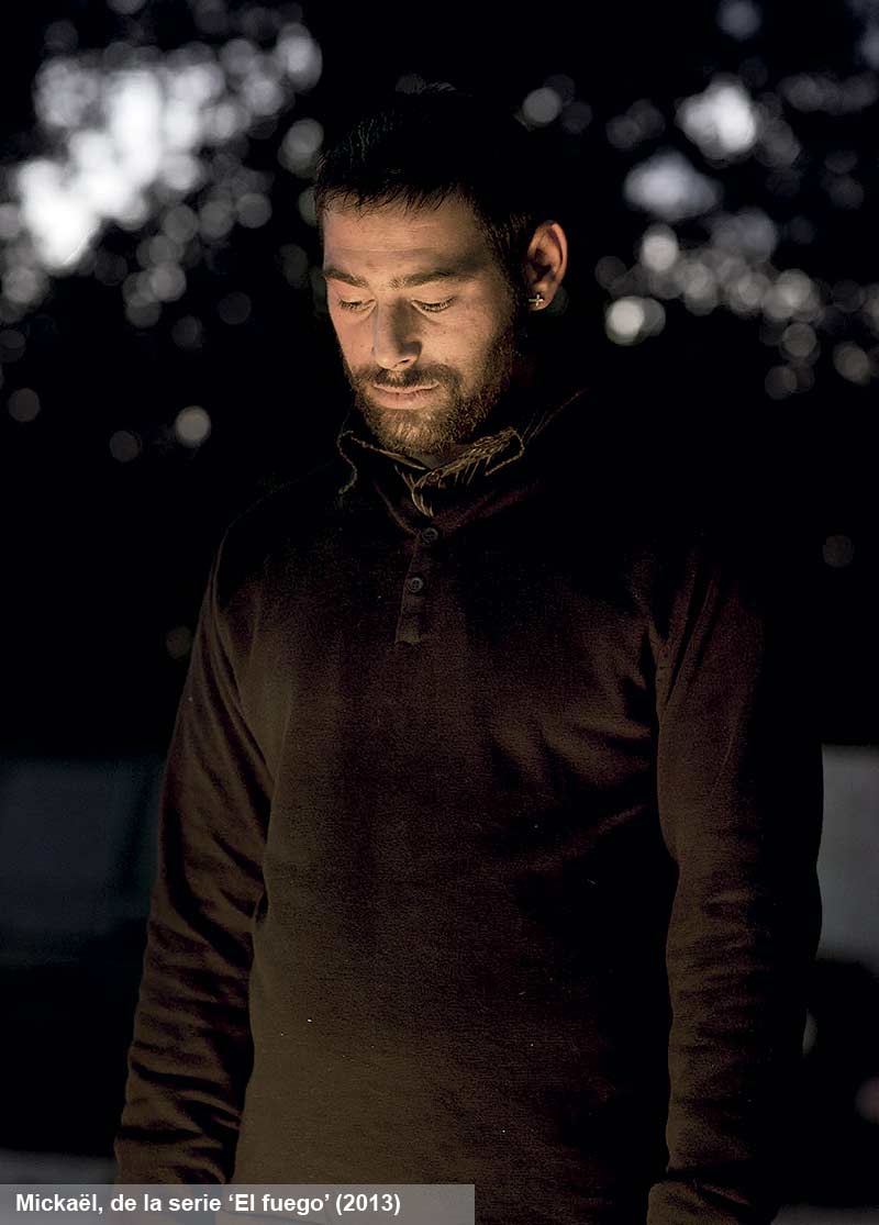 Mathieu Pernot. Mickael, de la serie El Fuego